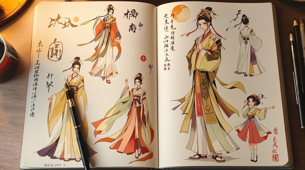 最新动漫番友圈热帖:【手绘】用词牌为灵感画了一组动漫角色设计 最新动漫番友圈:【手绘】用词牌为灵感画了一组动漫角色设计