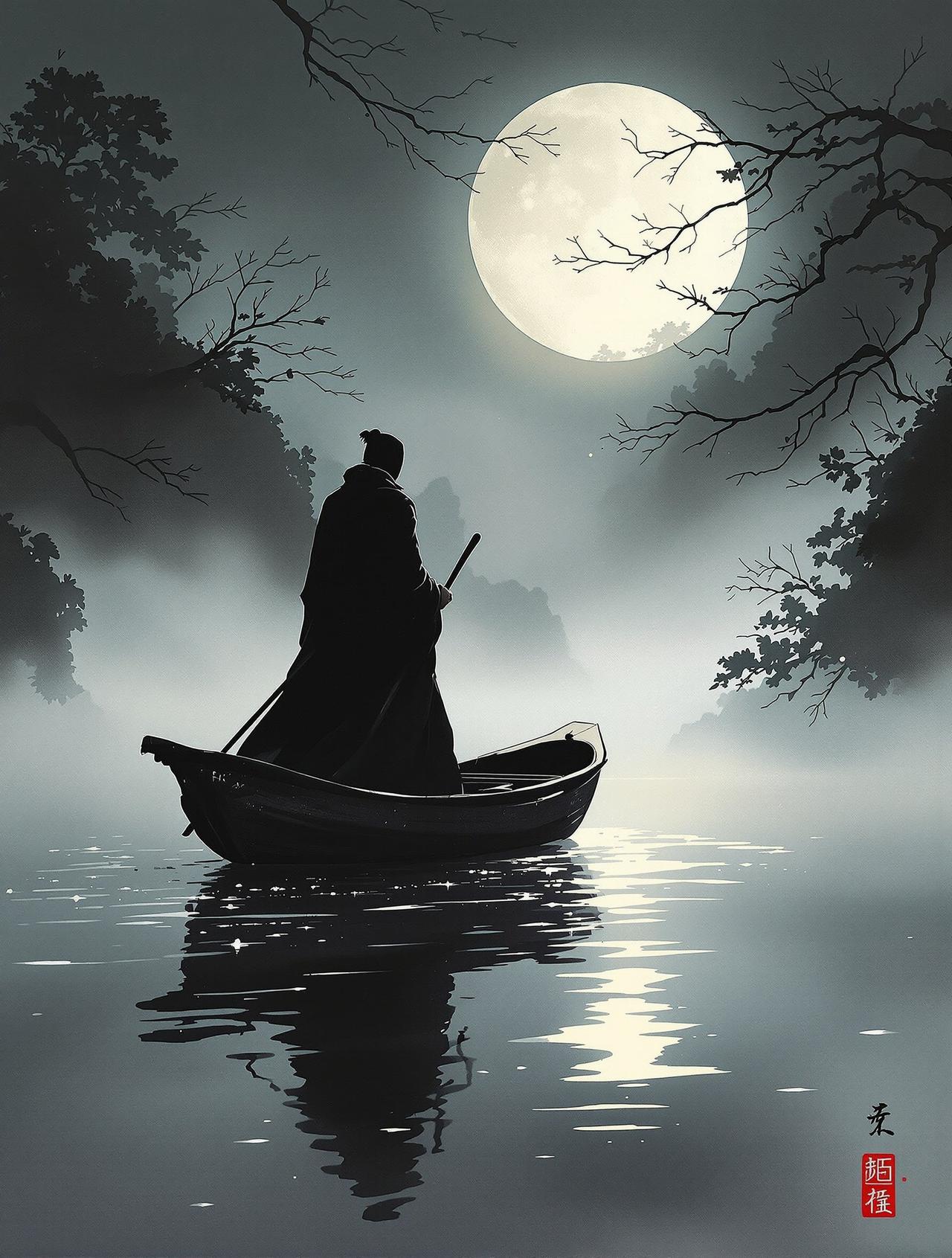 最新动漫作品：江夜行 - 水墨江湖 · 快意恩仇