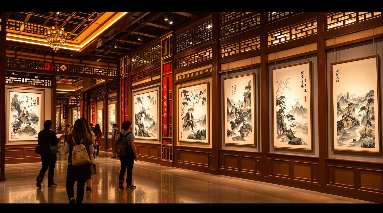 最新动漫特别企划:「诗词入画」国风动漫艺术展 - 一词一牌皆是故事 · 线下特展 最新动漫特别企划:「诗词入画」国风动漫艺术展